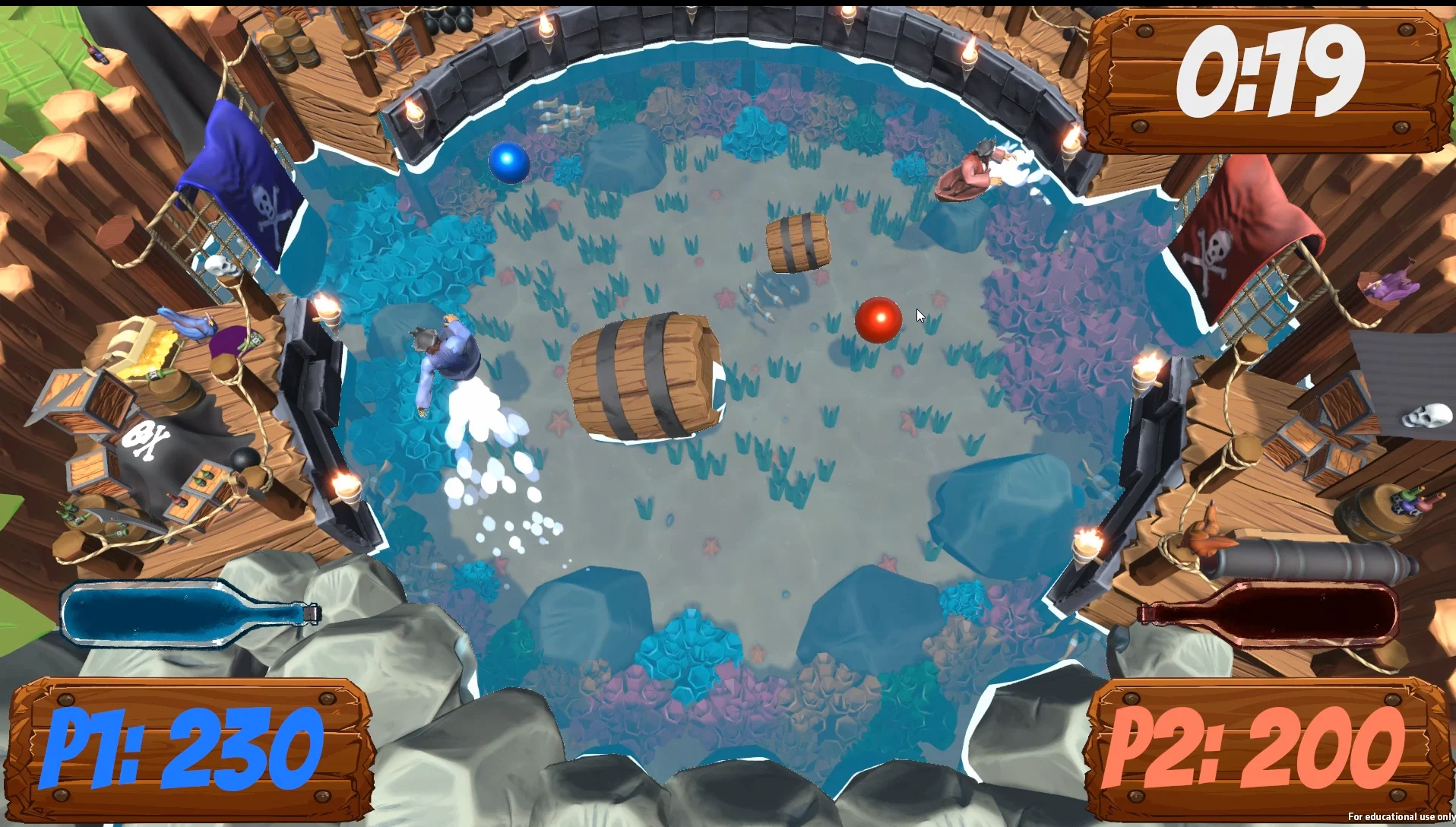 Pirate Pong screenshot 1