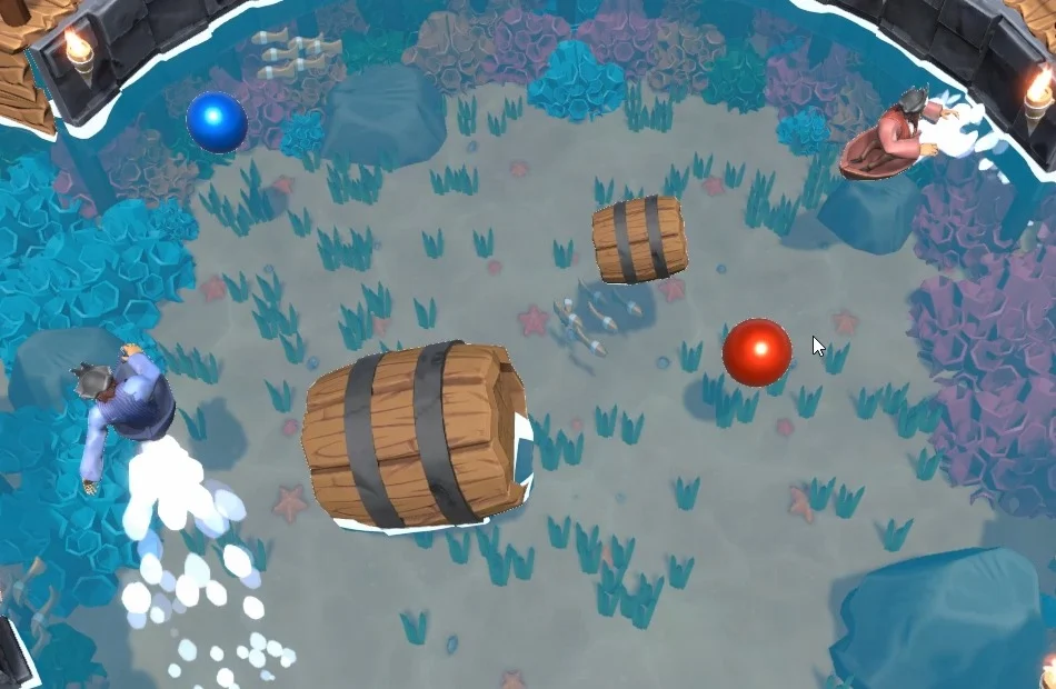 Pirate Pong gameplay screenshot